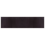 Vidaxl rug rectangular 100x400 cm bamboo dark brown