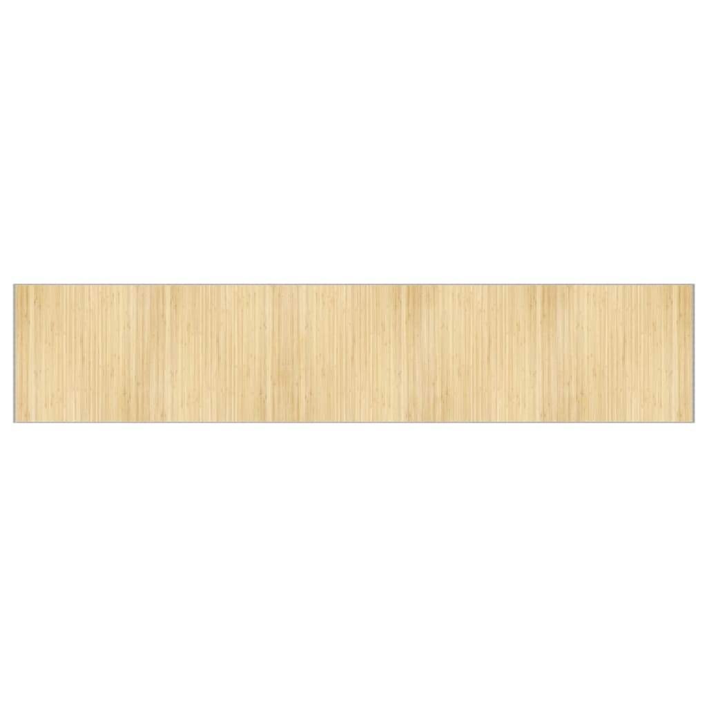 Vidaxl pravokotni 100x1000 cm bambusova svetloba naravna