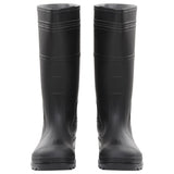 Vidaxl Rain Boots Størrelse 46 PVC Sort