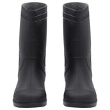 Vidaxl Rainboots Størrelse 43 PVC Sort