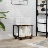 Comh-aireachta printéir Vidaxx 2-chiseal 41x28x33.5 cm darach deataithe adhmaid innealtóireachta