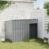 Vidaxl Hondwaft mam Daach 153x91x110 cm Steelanlag -corried
