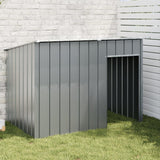 Vidaxl Hondwaft mam Daach 153x91x110 cm Steelanlag -corried