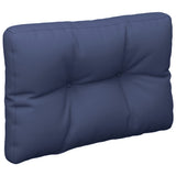 Cuscino Vidaxl pallet 60x40x12 cm tessuto blu marino