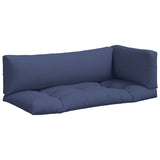 Vidaxl Palette Këssen 3 St Oxford Stoff Marineblauw