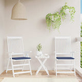 Vidaxl Pallet cushions 2 st 50x50x4 cm Oxford fabric marine blue