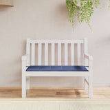 Vidaxl Garden Bench Cushion 100x50x4 cm tessuto oxford blu marino