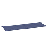 Vidaxl Garden bench cushion 150x50x4 cm Oxford fabric marine blue