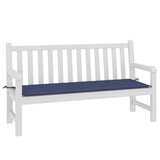 Vidaxl Garden bench cushion 150x50x4 cm Oxford fabric marine blue