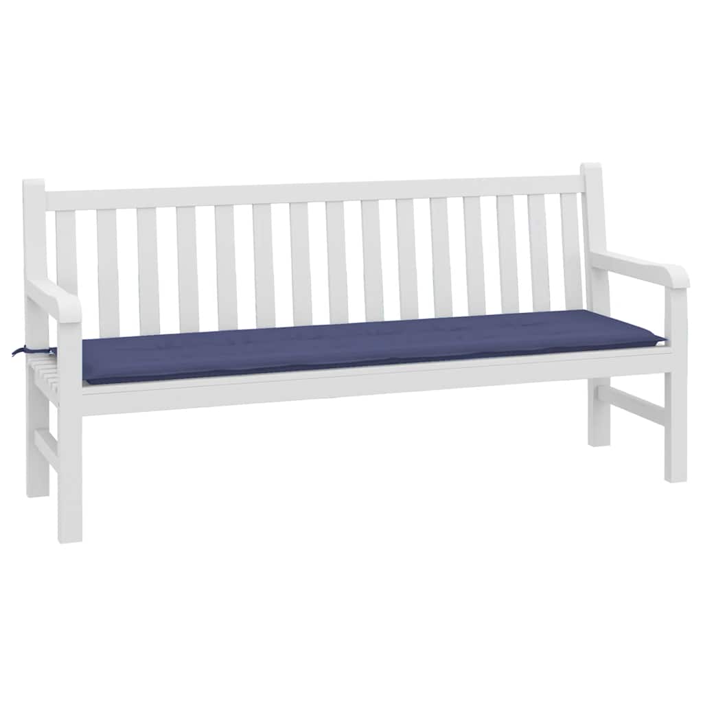 Vidaxl Garden bench cushion 180x50x4 cm Oxford fabric marine blue