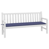Vidaxl Garden bench cushion 180x50x4 cm Oxford fabric marine blue