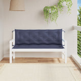 Vidaxl Garden Bench Poduszki 2 ST 150x50x7 CM Oxford Fabric Blue