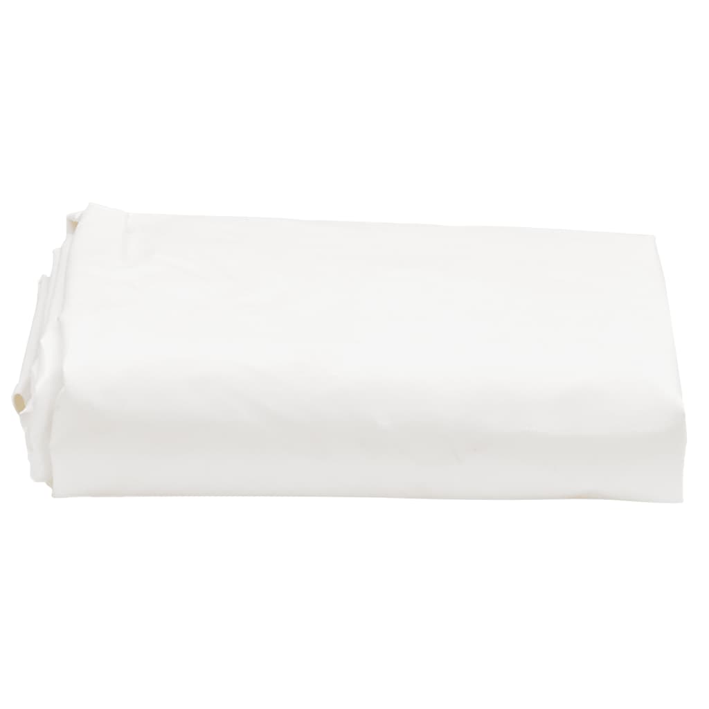 Dispositivo Vidaxl 650 g m² Ø 4 m bianco