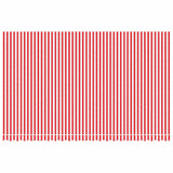 VidaXL Replacement cloth for Luifel striped 5x3 m red and white