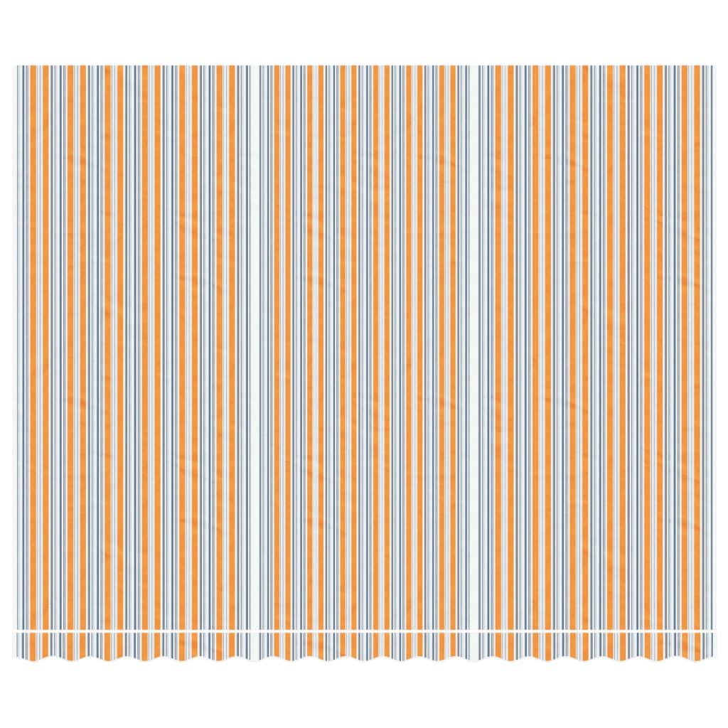 VidaXL replacement cloth for Luifel striped 4.5x3.5 m multicolours