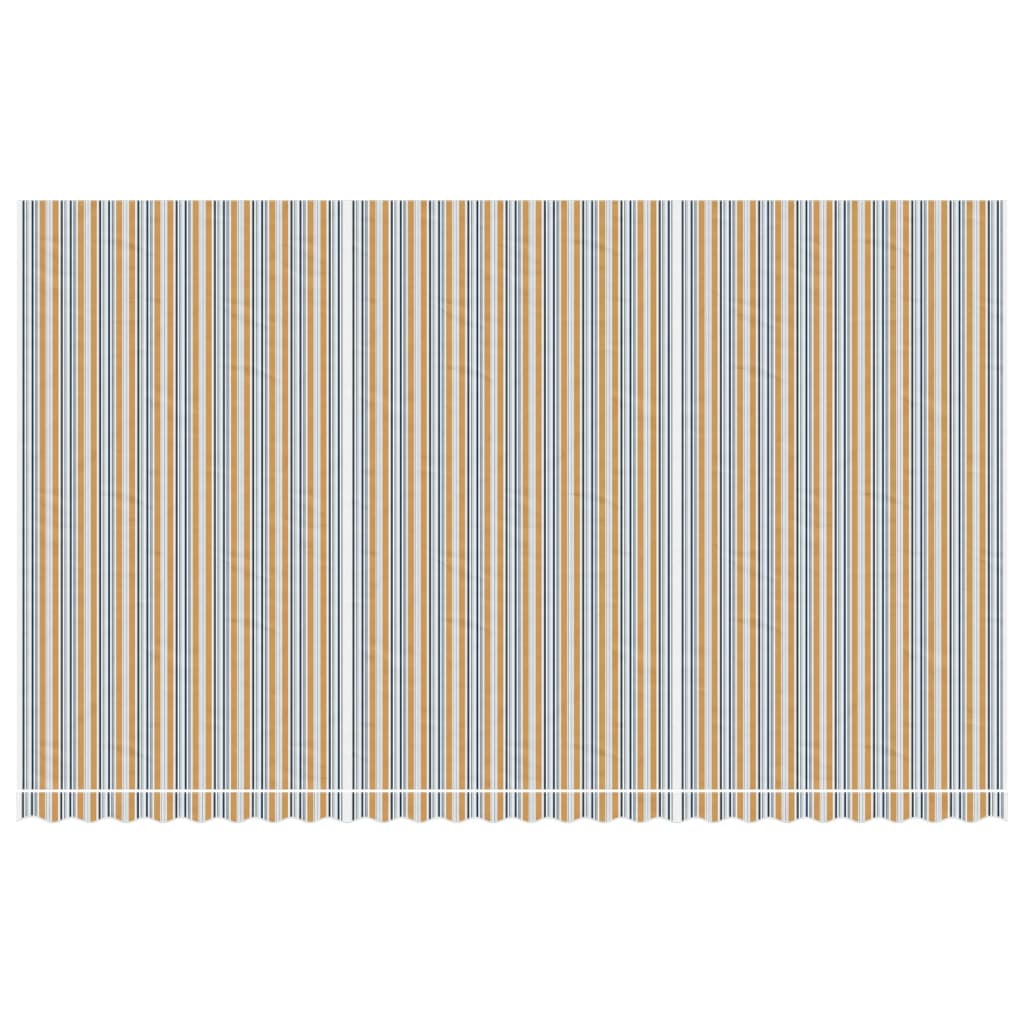 VidaXL replacement cloth for Luifel striped 6x3.5 m multicolour