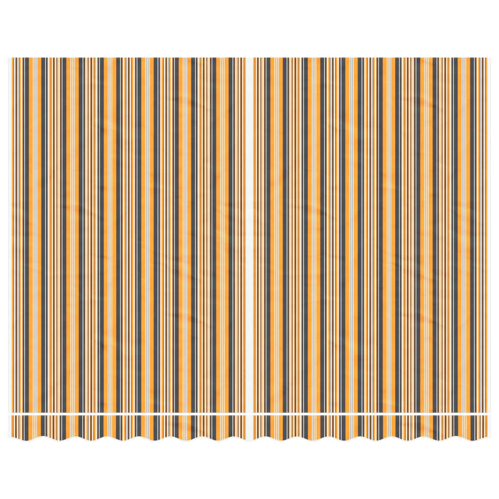 Tissu de remplacement Vidaxl pour Luifel rayé de 3,5x2,5 m multiplié