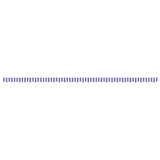Vidaxl replacement cloth for awning skirt striped 6 m blue and white