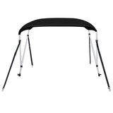 Vidaxl Biminitop 2 Arches 180x130x110 cm černá