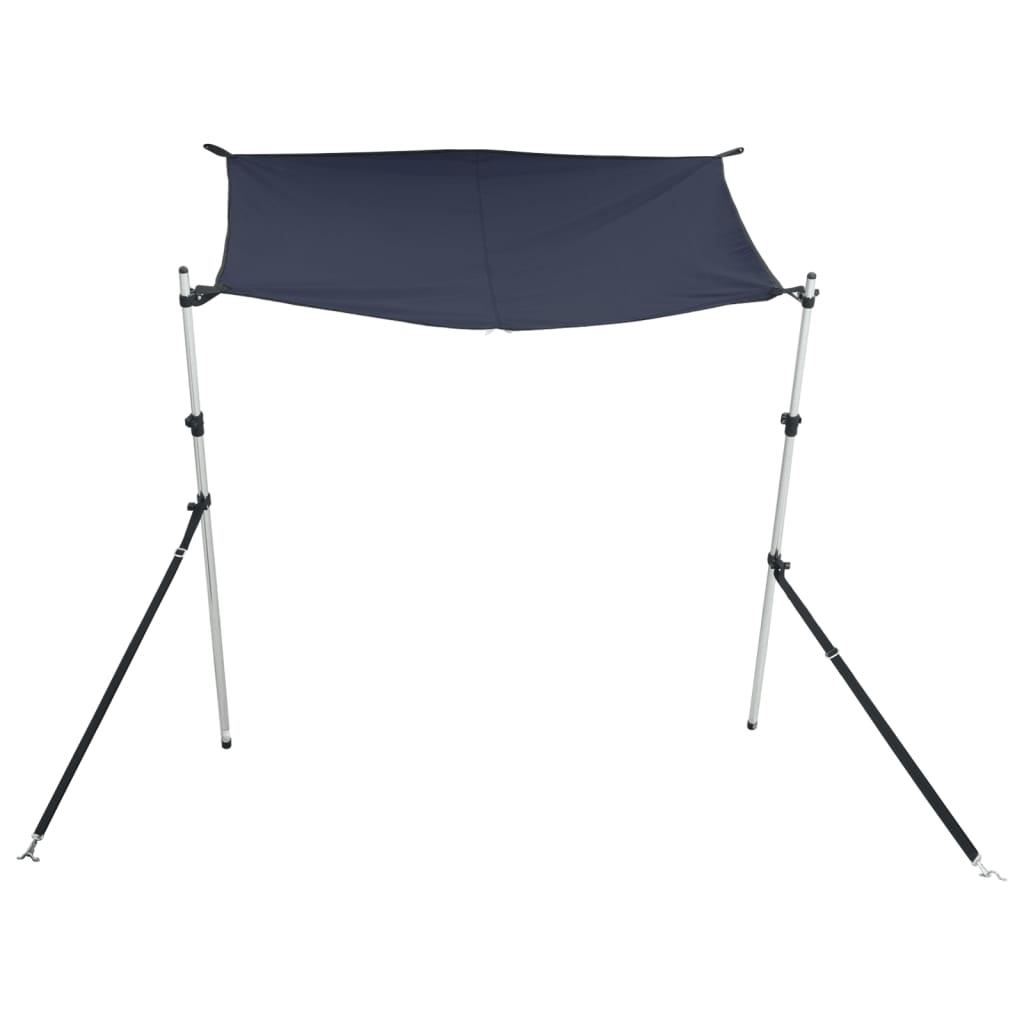 Vidaxl shade cloth t-top 170x170x (115-183) cm blue