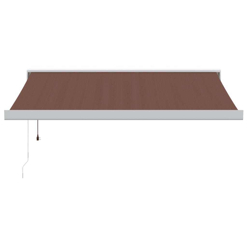 Vidaxl Luifel automatically extendable 300x250 cm brown
