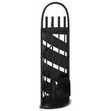 Vidaxx conjunto de chimenea 5 piezas 23x15x66 cm acero