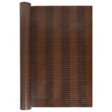 Vidaxl Balcony Screen 400x80 cm Poly Rattan Brown e Nero