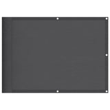 Vidaxl Balcony screen 75x800 cm 100% Oxford polyester anthracite -colored