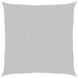 Vidaxl Zonnezeil 3,6x3,6 m 100% polyester oxford světle šedá