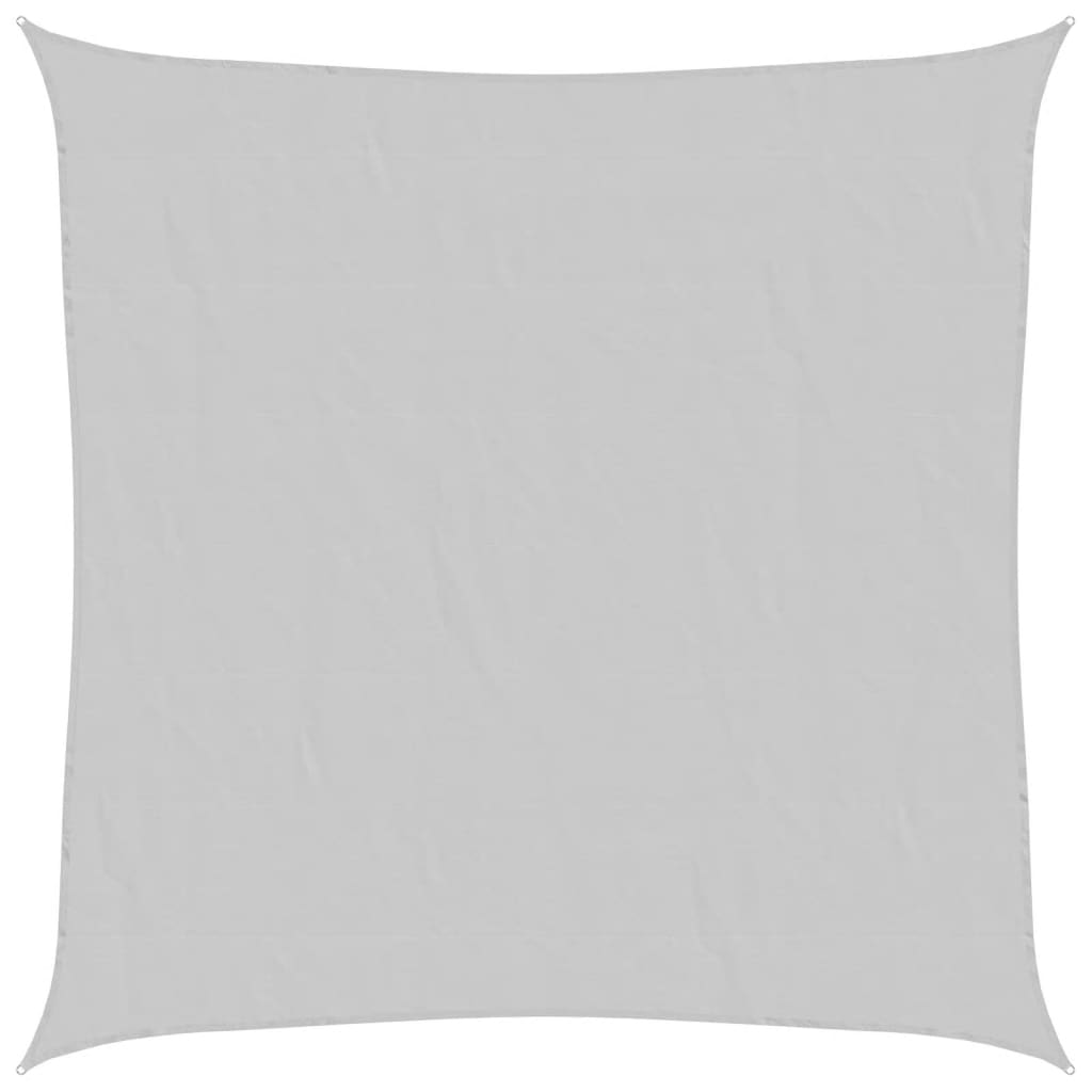 Vidaxl Zonnezeil 4,5 x 4,5 m 100% Polyester Oxford Hellgrau