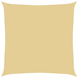 Vidaxl Zonnezeil 4x4 m 100% polyester oxfordský písek -