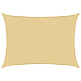 Vidaxl Zonnezeil 8x6 m 100% polyester oxfordský písek -