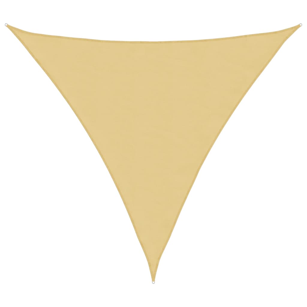 Vidaxl Zonnezeil 5x5x5 M 100% Polyester Oxford Sand -colored