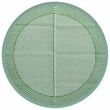 VidaXL outside rug arakil Ø120 cm polypropene green