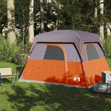 Vidaxl Tent 4-person Waterproof Orange