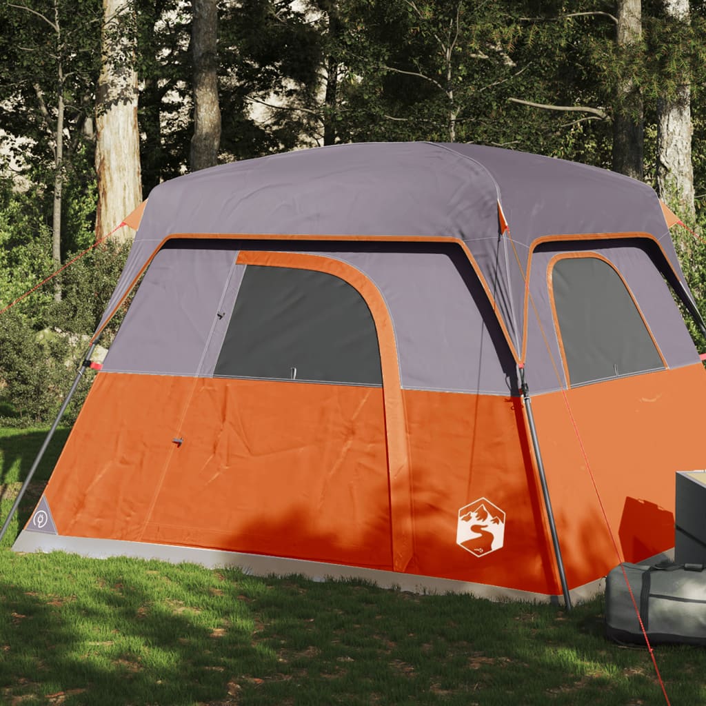 Vidaxl Tent 4-person Waterproof Orange