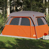 Vidaxl family 6-person waterproof orange