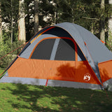 VidaXL Dome tent 6-person Waterproof Orange
