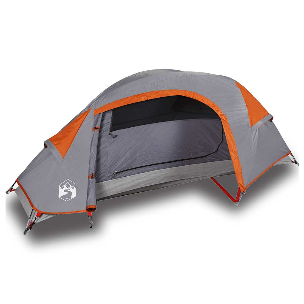 Vidaxl Dome tent 1-person Waterproof Orange