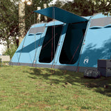 Vidaxl Tunnel tent 10-person waterproof blue