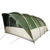 Vidaxl Tunnel tent 7-person Waterproof Green