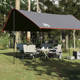 Vidaxl Camping Canvas Vodoodporna 430x380x210 cm oranžna