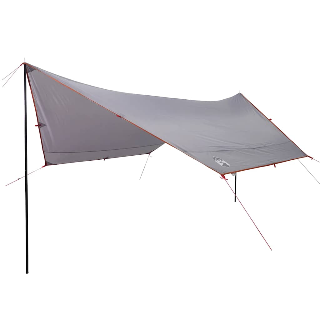 Vidaxl Camping Canvas Vodoodporna 430x380x210 cm oranžna
