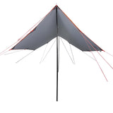 Vidaxl Camping canvas waterproof 460x305x210 cm orange