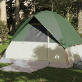 Vidaxl dome tente 4 personnes étanche verte