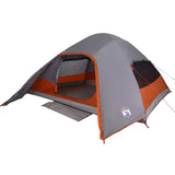 Vidaxl koepeltent 4-persoons waterdicht grijs