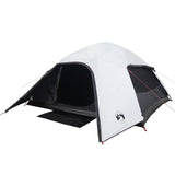 Vidaxl Dome tent 4-person Waterproof Damning Fabric White