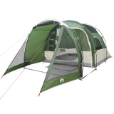 Vidaxl Tunnel tent 4-person Waterproof Green