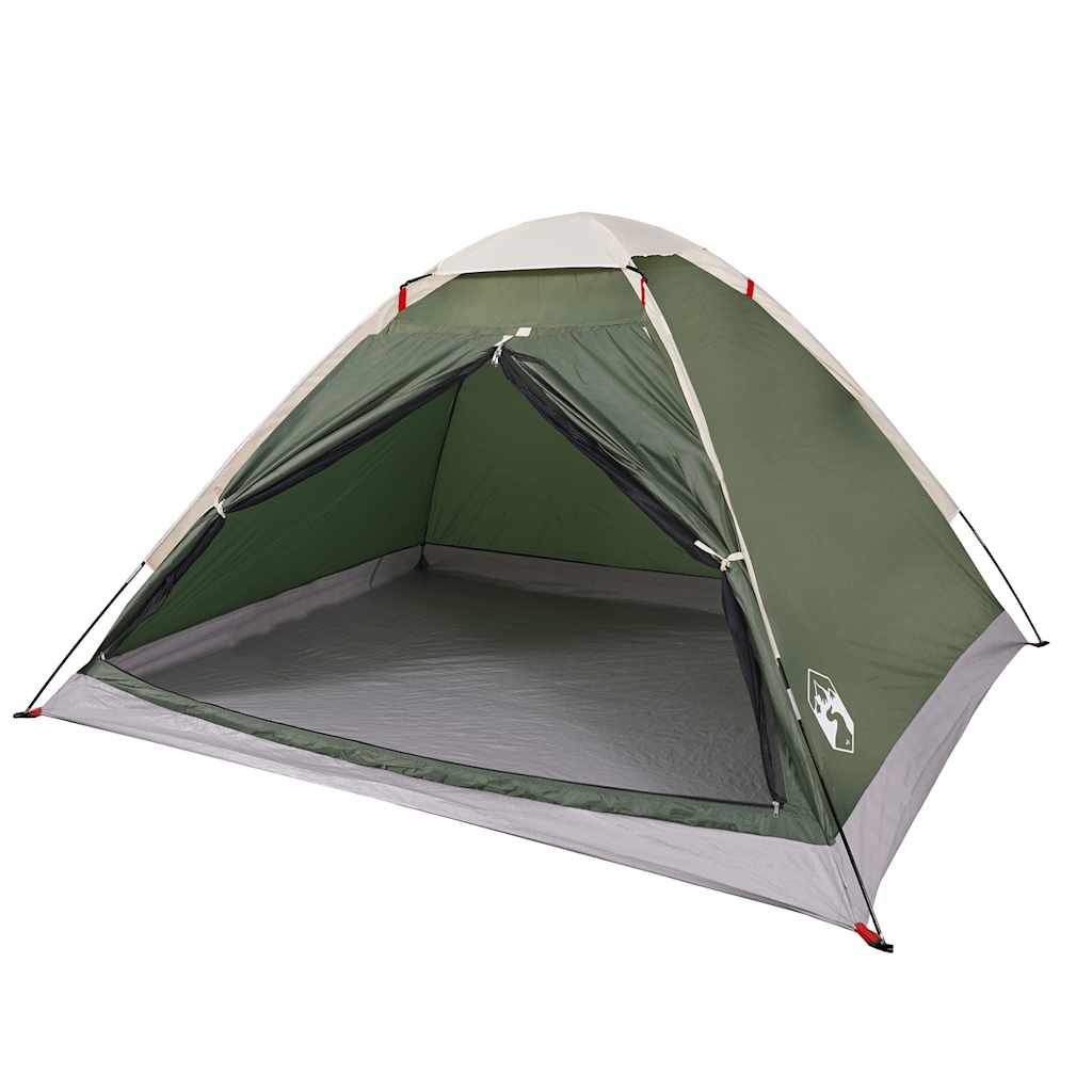 Vidaxl Dome tent 2-person waterproof green