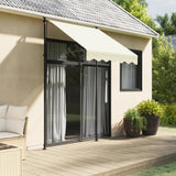 Vidaxl Laifel extensible 150x150 cm tissu et crème en acier -colore